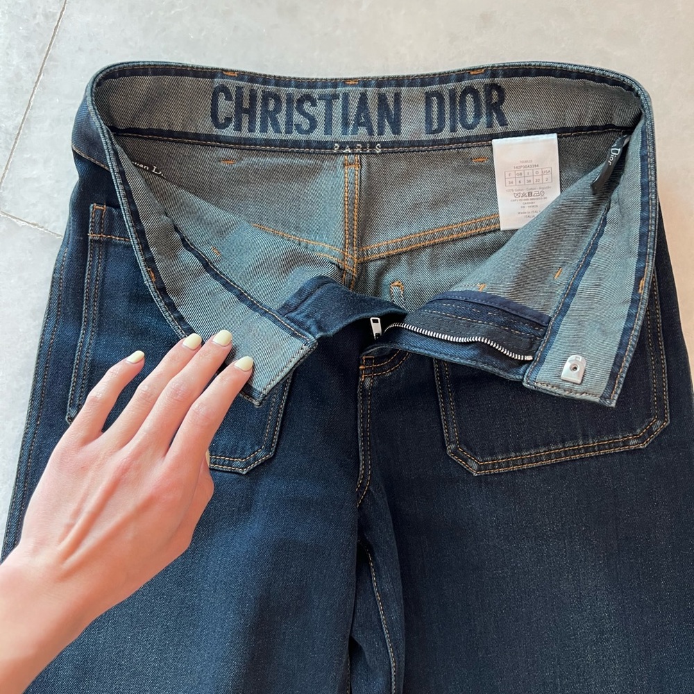 Dior Denim Couture Flare Jeans